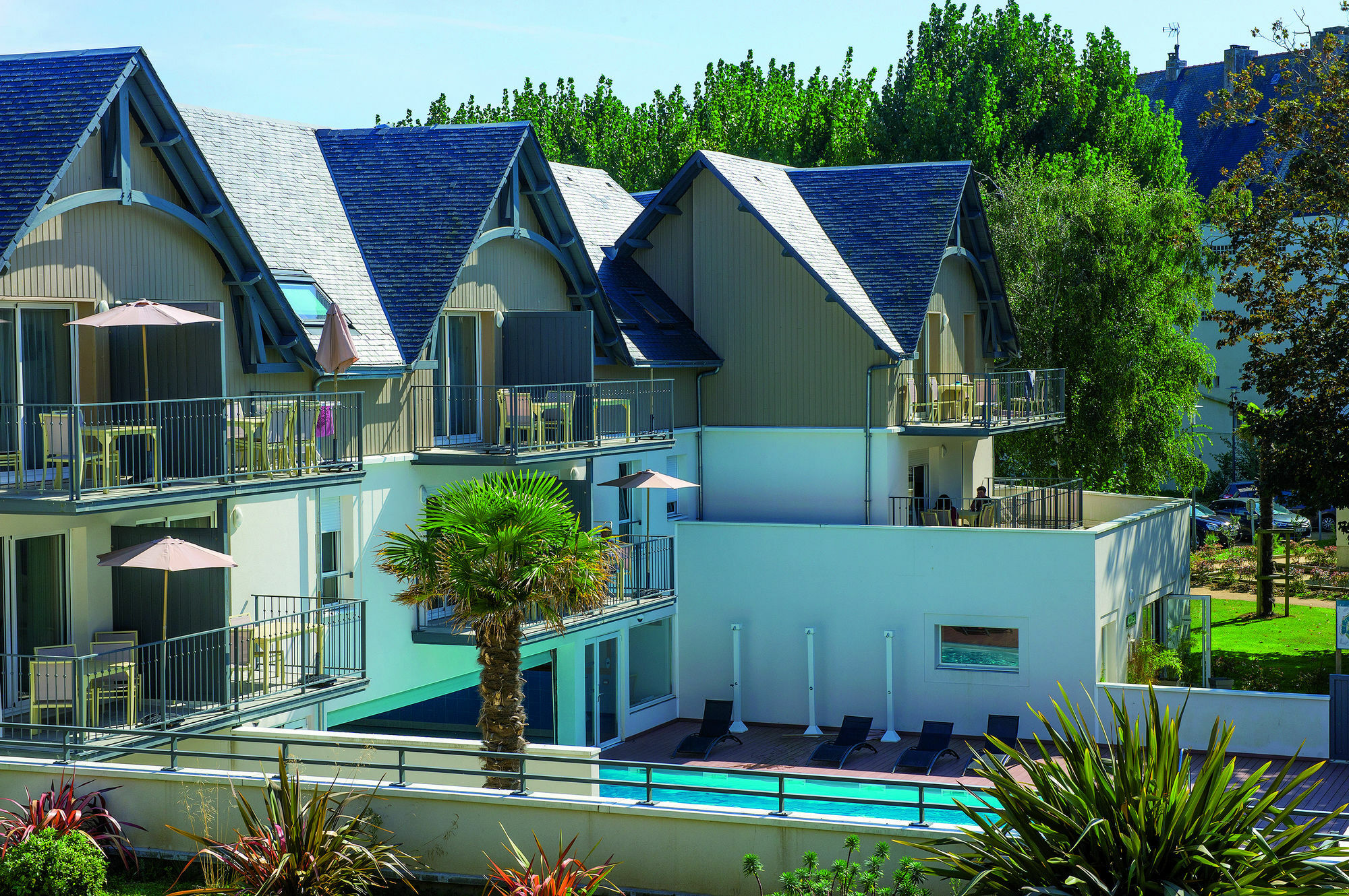 Residence Vacances Bleues Les Jardins D'Arvor เบโนเดต ภายนอก รูปภาพ